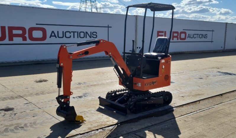Unused 2024 JPC KV12 Micro Excavators For Auction: Leeds, UK – 30th April, 1st, 2nd & 3rd May 25