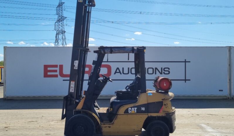2017 CAT GP30NT Forklifts For Auction: Leeds, UK – 30th April, 1st, 2nd & 3rd May 25 full