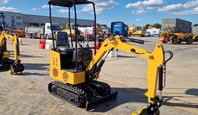 Unused 2025 JPC KV12 Micro Excavators For Auction: Leeds, UK – 30th April, 1st, 2nd & 3rd May 25 full