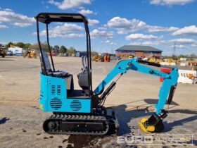 Unused 2025 JPC KV12 Micro Excavators For Auction: Leeds, UK – 30th April, 1st, 2nd & 3rd May 25 full