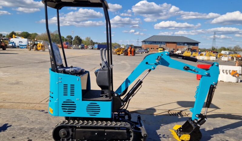Unused 2025 JPC KV12 Micro Excavators For Auction: Leeds, UK – 30th April, 1st, 2nd & 3rd May 25 full