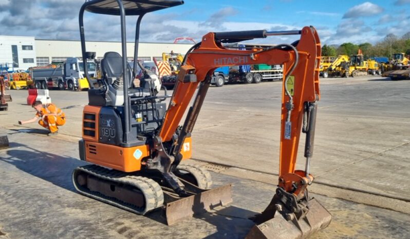 2018 Hitachi ZX19U-5A YR Mini Excavators For Auction: Leeds, UK – 30th April, 1st, 2nd & 3rd May 25 full
