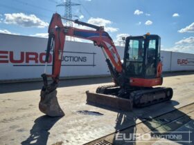 2017 Kubota U48-4 Mini Excavators For Auction: Leeds, UK – 30th April, 1st, 2nd & 3rd May 25