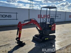 Unused 2024 JPC HT12 Micro Excavators For Auction: Leeds, UK – 30th April, 1st, 2nd & 3rd May 25