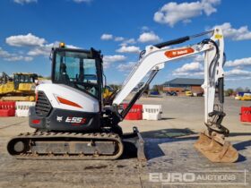 2023 Bobcat E55z Mini Excavators For Auction: Leeds, UK – 30th April, 1st, 2nd & 3rd May 25 full