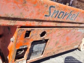 Snorkel S1930 Manlifts For Auction: Leeds, UK – 30th April, 1st, 2nd & 3rd May 25 full