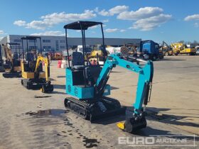 Unused 2024 JPC KV12 Micro Excavators For Auction: Leeds, UK – 30th April, 1st, 2nd & 3rd May 25 full