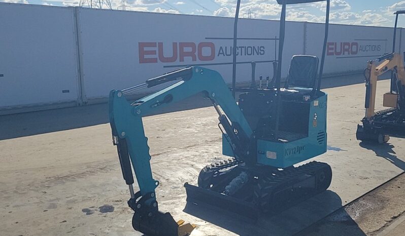 Unused 2024 JPC KV12 Micro Excavators For Auction: Leeds, UK – 30th April, 1st, 2nd & 3rd May 25