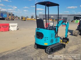 Unused 2024 JPC KV12 Micro Excavators For Auction: Leeds, UK – 30th April, 1st, 2nd & 3rd May 25 full