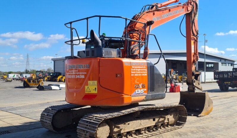 2019 Hitachi ZX135US-6 10 Ton+ Excavators For Auction: Leeds, UK – 30th April, 1st, 2nd & 3rd May 25 full