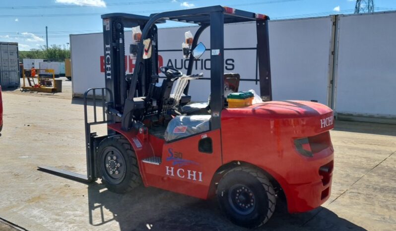 Unused 2025 HCHI CPCD30S Forklifts For Auction: Leeds, UK – 30th April, 1st, 2nd & 3rd May 25 full