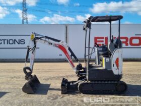 2021 Bobcat E17Z Mini Excavators For Auction: Leeds, UK – 30th April, 1st, 2nd & 3rd May 25 full