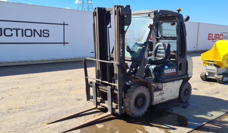 Nissan FD02A250 Forklifts For Auction: Leeds, UK – 30th April, 1st, 2nd & 3rd May 25