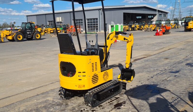 Unused 2025 JPC KV12 Micro Excavators For Auction: Leeds, UK – 30th April, 1st, 2nd & 3rd May 25 full
