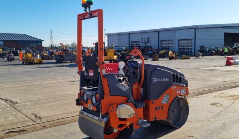 2024 Hamm HD8VV Rollers For Auction: Leeds, UK – 30th April, 1st, 2nd & 3rd May 25 full