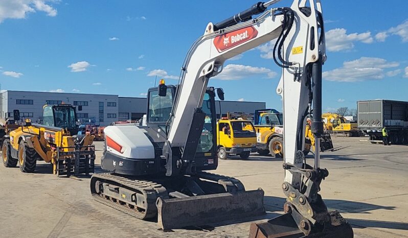2022 Bobcat E88 6 Ton+ Excavators For Auction: Leeds, UK – 30th April, 1st, 2nd & 3rd May 25 full