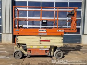 2018 JLG 2632ES Manlifts For Auction: Leeds, UK – 30th April, 1st, 2nd & 3rd May 25 full