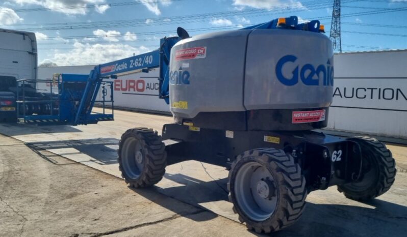 2018 Genie Z62/40 Manlifts For Auction: Leeds, UK – 30th April, 1st, 2nd & 3rd May 25 full