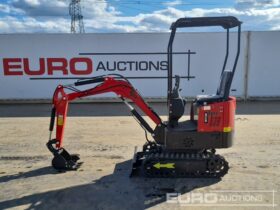 Unused 2024 JPC HT12 Micro Excavators For Auction: Leeds, UK – 30th April, 1st, 2nd & 3rd May 25 full