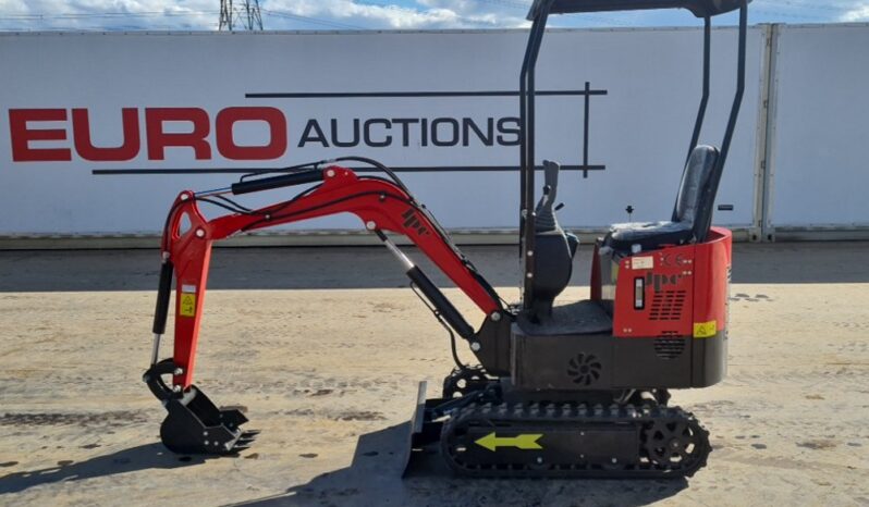Unused 2024 JPC HT12 Micro Excavators For Auction: Leeds, UK – 30th April, 1st, 2nd & 3rd May 25 full