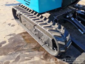 Unused 2025 JPC KV12 Micro Excavators For Auction: Leeds, UK – 30th April, 1st, 2nd & 3rd May 25 full