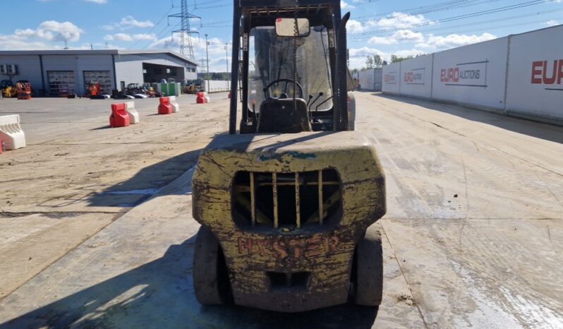 Hyster Diesel Forklift, 2 Stage Mast, Side Shift, Forks Forklifts For Auction: Leeds, UK – 30th April, 1st, 2nd & 3rd May 25 full
