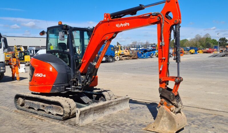 2021 Kubota U50-5 Mini Excavators For Auction: Leeds, UK – 30th April, 1st, 2nd & 3rd May 25 full