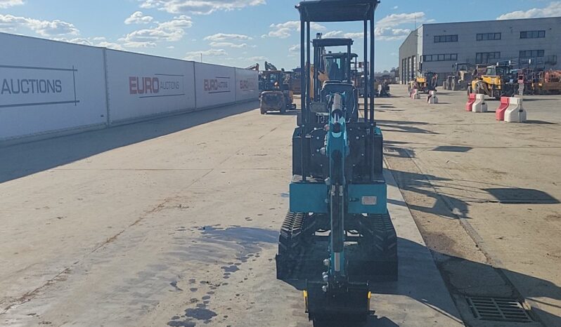 Unused 2024 JPC KV12 Micro Excavators For Auction: Leeds, UK – 30th April, 1st, 2nd & 3rd May 25 full