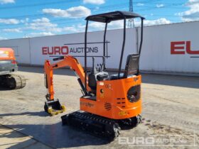 Unused 2024 JPC KV12 Micro Excavators For Auction: Leeds, UK – 30th April, 1st, 2nd & 3rd May 25 full