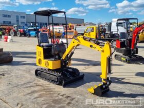 Unused 2025 JPC KV12 Micro Excavators For Auction: Leeds, UK – 30th April, 1st, 2nd & 3rd May 25 full