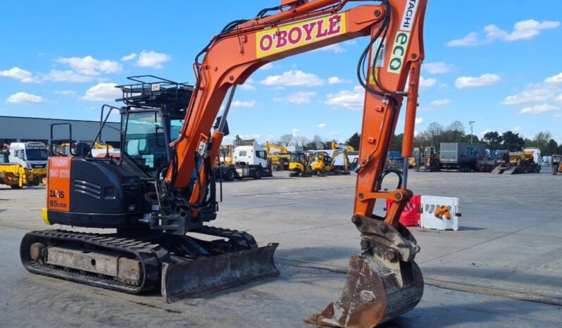 2019 Hitachi ZX85USB-5 6 Ton+ Excavators For Auction: Leeds, UK – 30th April, 1st, 2nd & 3rd May 25 full