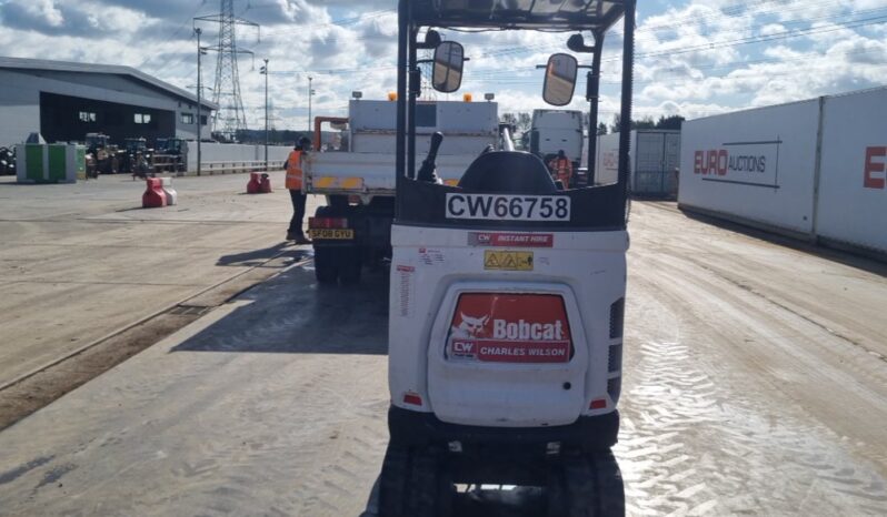 2021 Bobcat E17Z Mini Excavators For Auction: Leeds, UK – 30th April, 1st, 2nd & 3rd May 25 full