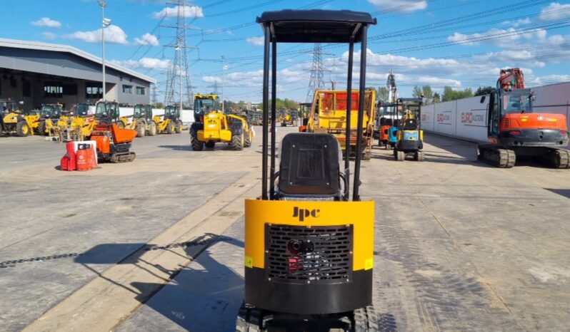 Unused 2024 JPC HT12 Micro Excavators For Auction: Leeds, UK – 30th April, 1st, 2nd & 3rd May 25 full