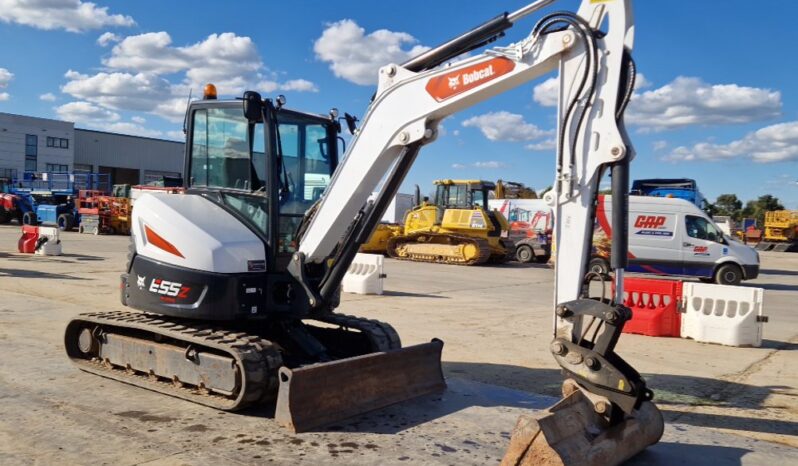 2023 Bobcat E55z Mini Excavators For Auction: Leeds, UK – 30th April, 1st, 2nd & 3rd May 25 full