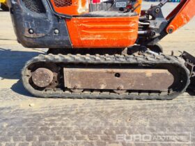 2016 Kubota K008-3 Micro Excavators For Auction: Leeds, UK – 30th April, 1st, 2nd & 3rd May 25 full