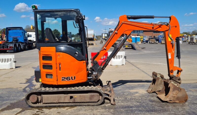 2019 Hitachi ZX26U-5A CR Mini Excavators For Auction: Leeds, UK – 30th April, 1st, 2nd & 3rd May 25 full