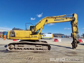 2012 Komatsu PC210LC-8 20 Ton+ Excavators For Auction: Leeds, UK – 30th April, 1st, 2nd & 3rd May 25 full