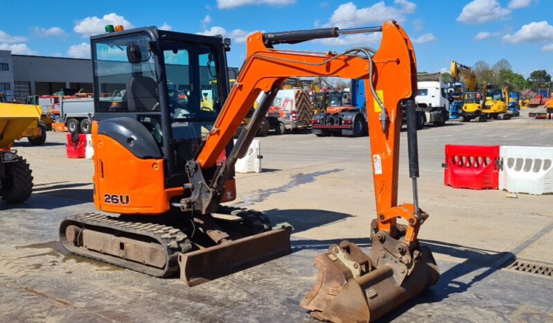 2019 Hitachi ZX26U-5A CR Mini Excavators For Auction: Leeds, UK – 30th April, 1st, 2nd & 3rd May 25 full