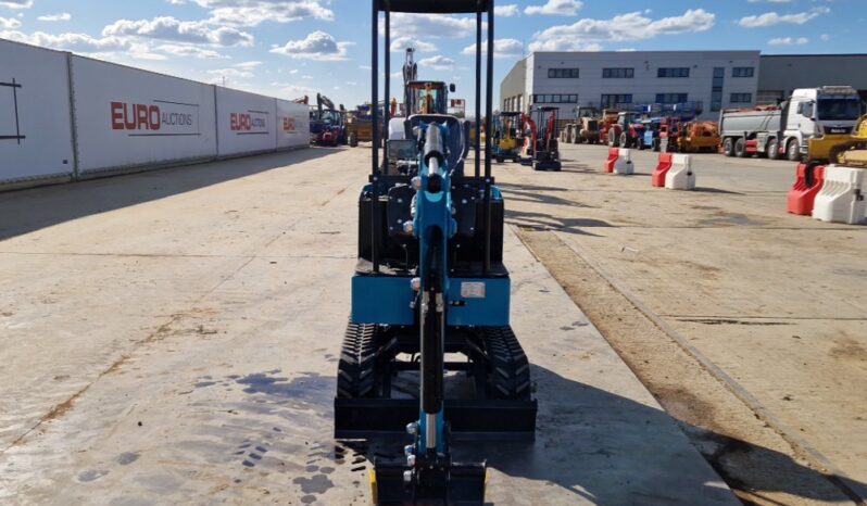 Unused 2025 JPC KV12 Micro Excavators For Auction: Leeds, UK – 30th April, 1st, 2nd & 3rd May 25 full