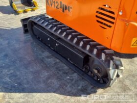 Unused 2024 JPC KV12 Micro Excavators For Auction: Leeds, UK – 30th April, 1st, 2nd & 3rd May 25 full