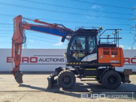 2019 Hitachi ZX140W-6 Wheeled Excavators For Auction: Leeds, UK – 30th April, 1st, 2nd & 3rd May 25 full