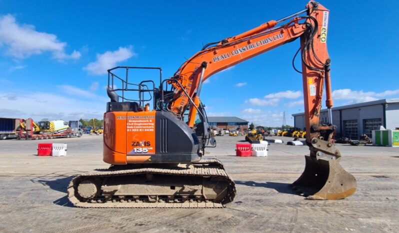 2019 Hitachi ZX135US-6 10 Ton+ Excavators For Auction: Leeds, UK – 30th April, 1st, 2nd & 3rd May 25 full