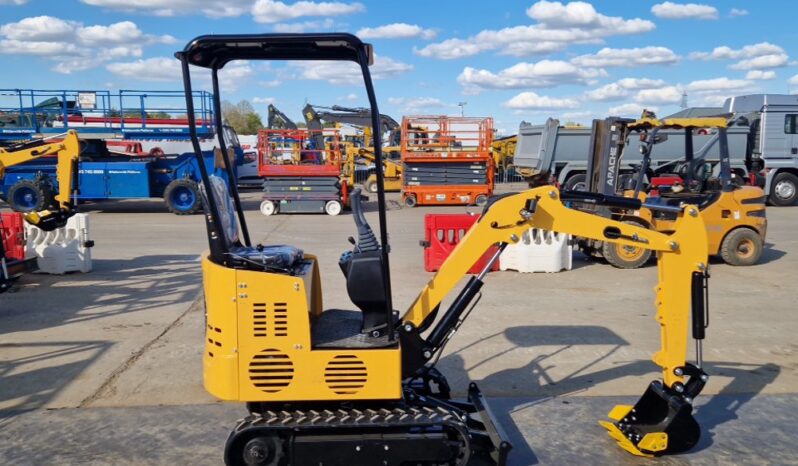 Unused 2025 JPC KV12 Micro Excavators For Auction: Leeds, UK – 30th April, 1st, 2nd & 3rd May 25 full