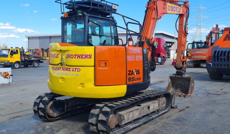 2019 Hitachi ZX85USB-5 6 Ton+ Excavators For Auction: Leeds, UK – 30th April, 1st, 2nd & 3rd May 25 full