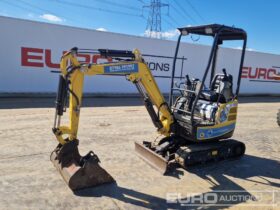 2020 Yanmar ViO17 Mini Excavators For Auction: Leeds, UK – 30th April, 1st, 2nd & 3rd May 25