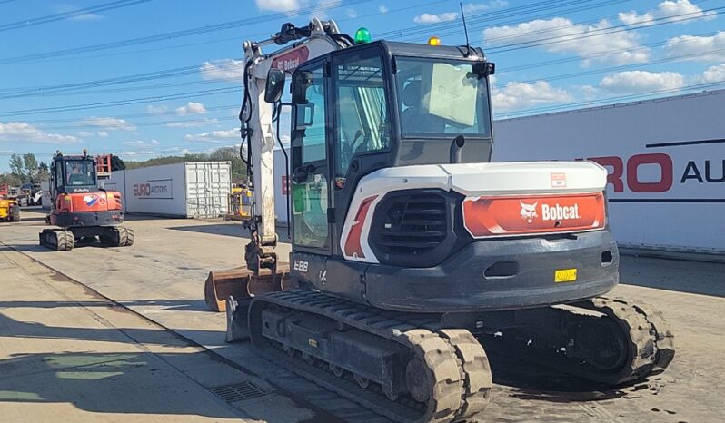 2022 Bobcat E88 6 Ton+ Excavators For Auction: Leeds, UK – 30th April, 1st, 2nd & 3rd May 25 full