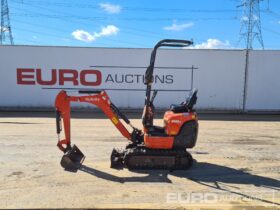 2016 Kubota K008-3 Micro Excavators For Auction: Leeds, UK – 30th April, 1st, 2nd & 3rd May 25 full