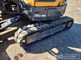 2017 Hyundai ROBEX25Z-9AK Mini Excavators For Auction: Leeds, UK – 30th April, 1st, 2nd & 3rd May 25 full