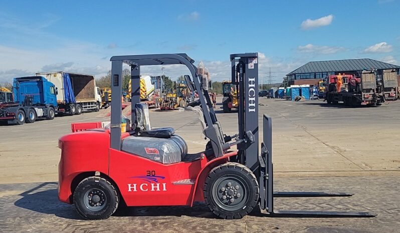 Unused 2025 HCHI CPCD30 Forklifts For Auction: Leeds, UK – 30th April, 1st, 2nd & 3rd May 25 full