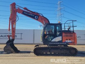 2020 Hitachi ZX130LCN-6 10 Ton+ Excavators For Auction: Leeds, UK – 30th April, 1st, 2nd & 3rd May 25 full
